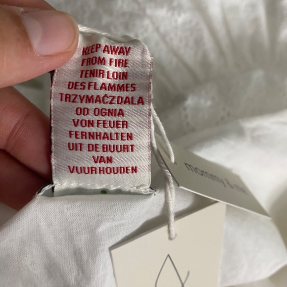 NWT Joie White Eyelet Mommy & Me Dress - Picture 9 of 13